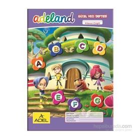 Adeland A5 30 Yaprak Kılavuz Çizgili Güzel Yazı Defteri