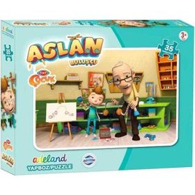 Adeland Trt Aslan 36 Parça Puzzle