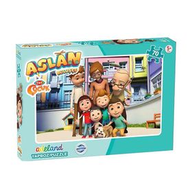 Adeland Trt Aslan 70 Parça Puzzle