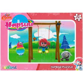 Adeland TRT Çocuk Hapşuu 24 Parça Yapboz