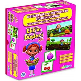 Adeland TRT Elifin Düşleri Meyve ve Sebzeleri Öğreniyorum