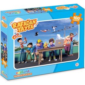 Adeland Trt Rafadan Tayfa 100 Parça Puzzle
