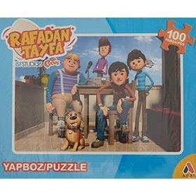 Adeland Trt Rafadan Tayfa 100 Parça Puzzle