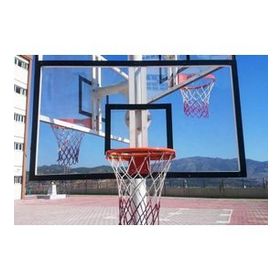 Adelinspor 105x180 15 mm Akrilik Cam Hidrolik Çember Basketbol Panya Seti