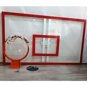 Adelinspor 105x180 15 mm Akrilik Cam Sabit Basketbol Panya Seti