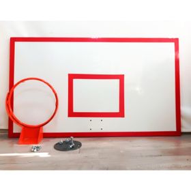 Adelinspor 105x180 18 mm MDF Ahşap 45 cm Sabit Çember Panya Seti