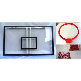 Adelinspor 105x180 20 mm Akrilik Cam 45 cm Sabit Çember Panya Seti