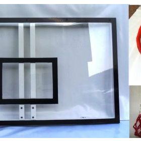 Adelinspor 105x180 20 mm Akrilik Cam 45 cm Sabit Çember Panya Seti