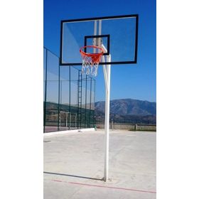 Adelinspor 105x180 cm 15 mm Cam Sabit Çember Basketbol Potası