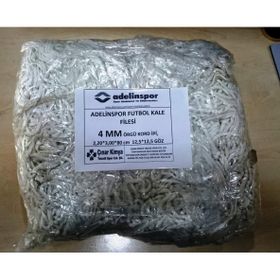 Adelinspor 4 mm Kord İpi 3,20x2,20x0,8 m Futbol Kale Filesi
