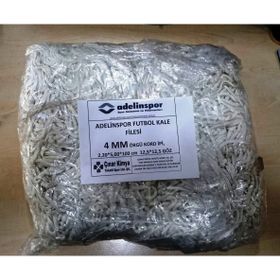 Adelinspor 4 mm Kord İpi 5,00x2,20x0,8 m Futbol Kale Filesi