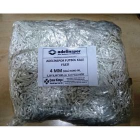 Adelinspor 4 mm Kord İpi 5,50x2,20x0,8 m Futbol Kale Filesi