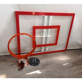 Adelinspor 90x120 10 mm Akrilik Cam Sabit Basketbol Panya Seti