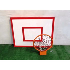 Adelinspor 90x120 18 mm MDF Ahşap 45 cm Sabit Çember Panya Seti