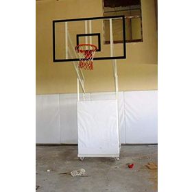 Adelinspor Diomond Seyyar 4 Direk 15 mm Cam Panya Basketbol Potası