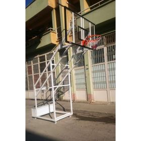 Adelinspor Gold 15 mm Cam Panya Seyyar 4 Direk Basketbol Potası
