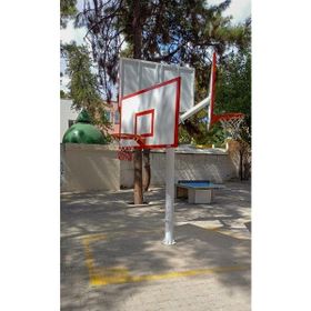 Adelinspor Kademeli 3'lü Panya 105x180 cm Basketbol Potası