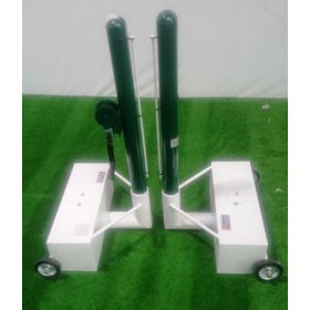 Adelinspor Metal Boru Gerdirme Aparatlı Seyyar Tenis Direği