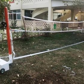 Adelinspor Seyyar Direk ve File Tenis ce Badminton Seti