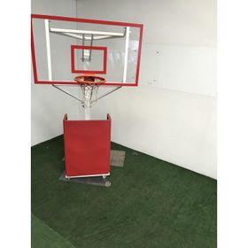 Adelinspor Seyyar Yükseklik Ayarlı 15 mm Cam Basketbol Potası