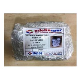 Adelinspor Silver 3,0x2,20x0,8 m Futbol Kale Filesi