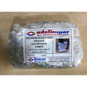 Adelinspor Silver 3,0x2,20x0,8 m Futbol Kale Filesi