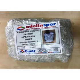 Adelinspor Silver 4,5x2,20x0,8 m Futbol Kale Filesi