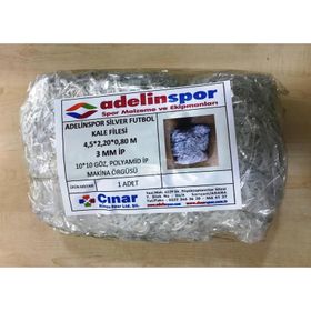 Adelinspor Silver 4,5x2,20x0,8 m Futbol Kale Filesi