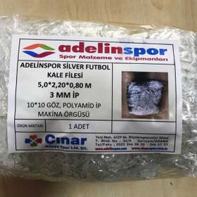 Adelinspor Silver 5,0x2,20x0,8 m Futbol Kale Filesi