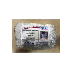 Adelinspor Silver 5,0x2,20x0,8 m Futbol Kale Filesi