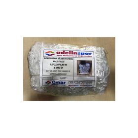 Adelinspor Silver 5,0x2,20x0,8 m Futbol Kale Filesi