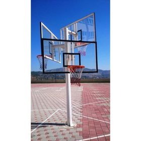Adelinspor Üçlü Grup Kademeli Yükseklik 12 mm Cam Basketbol Potası