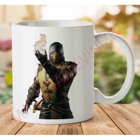 Adell A2465 Mortal Kombat X Oyun Baskılı Seramik Kupa Bardak