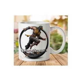 Adell A2469 Mortal Kombat X Oyun Baskılı Seramik Kupa Bardak
