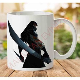 Adell A2483 Ninja Baskılı Seramik Kupa Bardak