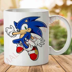 Adell A2564 Sonic Film Baskılı Seramik Kupa Bardak