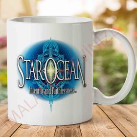Adell A2570 Star Ocean Oyun Baskılı Seramik Kupa Bardak