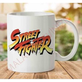 Adell A2572 Street Fighter Oyun Baskılı Seramik Kupa Bardak