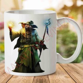 Adell A2593 Wizard Baskılı Seramik Kupa Bardak