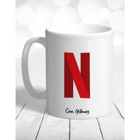 Adell Netflix Png Transparent Baskılı Kupa Bardak