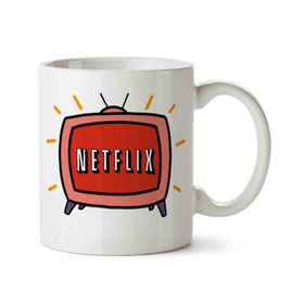 Adell Netflix Png Transparent Baskılı Kupa Bardak