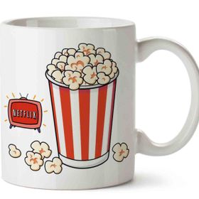 Adell Netflix Popcorn Baskılı Kupa Bardak