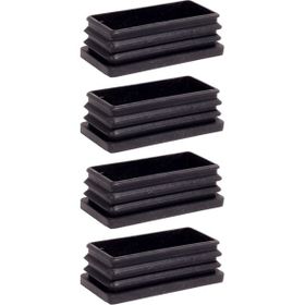 Adem Koç 4'lü 40x80 mm Plastik Dikdörtgen İçe Geçme Profil Tapası