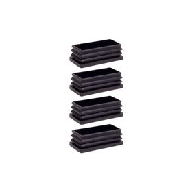 Adem Koç 4'lü 40x80 mm Plastik Dikdörtgen İçe Geçme Profil Tapası
