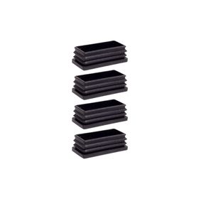 Adem Koç 4'lü 40x80 mm Plastik Dikdörtgen İçe Geçme Profil Tapası