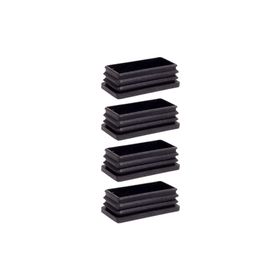 Adem Koç 4'lü 40x80 mm Plastik Dikdörtgen İçe Geçme Profil Tapası