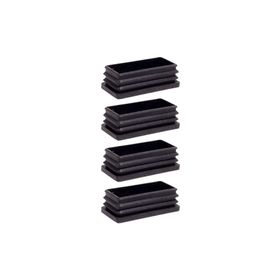 Adem Koç 4'lü 40x80 mm Plastik Dikdörtgen İçe Geçme Profil Tapası