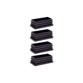 Adem Koç 4'lü 40x80 mm Plastik Dikdörtgen İçe Geçme Profil Tapası