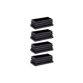 Adem Koç 4'lü 40x80 mm Plastik Dikdörtgen İçe Geçme Profil Tapası