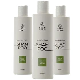 Adem Terzi 3x250 ml Günlük Saç Bakım Şampuanı